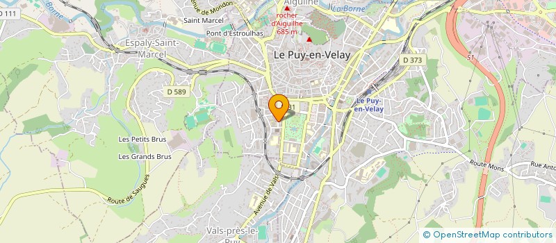 localisation de l'entreprise ASS EGLISE REFORMEE DU PUY  LE PUY-EN-VELAY