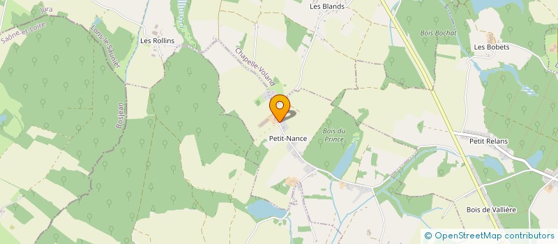 localisation de l'entreprise ASS ELAN  NANCE