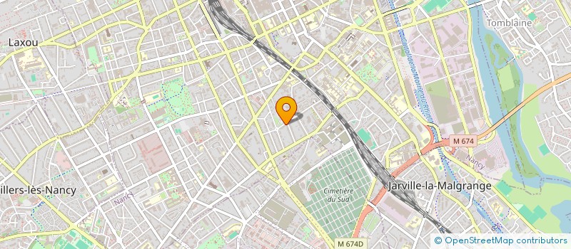 localisation de l'entreprise ASS ELECTRO PHYSIO PACE  NANCY