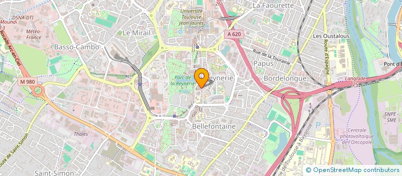 localisation de l'entreprise ASS ELECTRONIQUE - PECHE - INSERTION à TOULOUSE