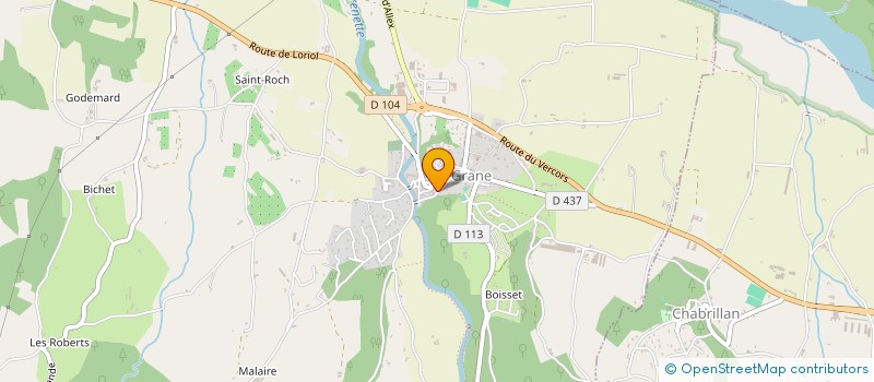 localisation de l'entreprise ASS ELECTRONS LIBRES  GRANE