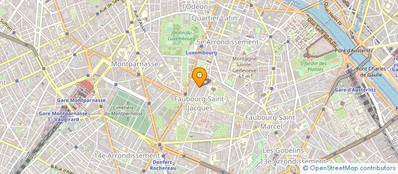 localisation de l'entreprise ASS ELEVE ANCIENS ELEVES COLLEGE SEVIGNE  PARIS