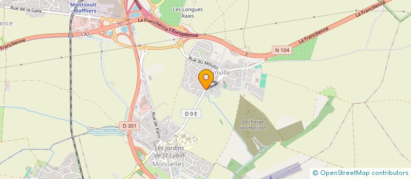 localisation de l'entreprise ASS  ELEVES DE VILLAINES SOUS BOIS  VILLAINES-SOUS-BOIS