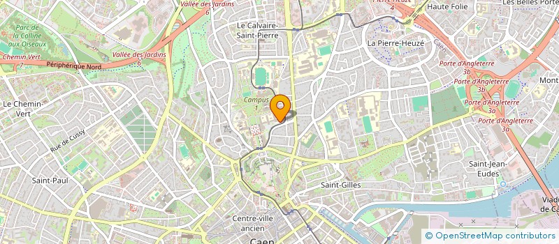 localisation de l'entreprise ASS ELEVES ECOLE SEPERIEURE DE CHIMIE à CAEN