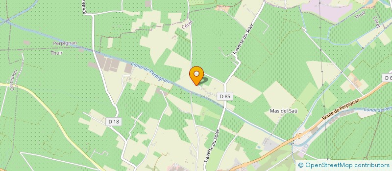 localisation de l'entreprise ASS ELEVEURS BREBIS ROUGE ROUSSILLON PO  THUIR