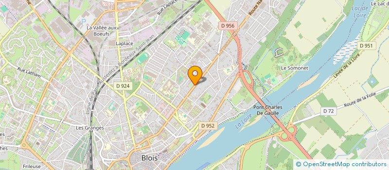 localisation de l'entreprise ASS ELEVEURS CHEVAUX DE SELLE CENTRE  SAINT-PATERNE-RACAN