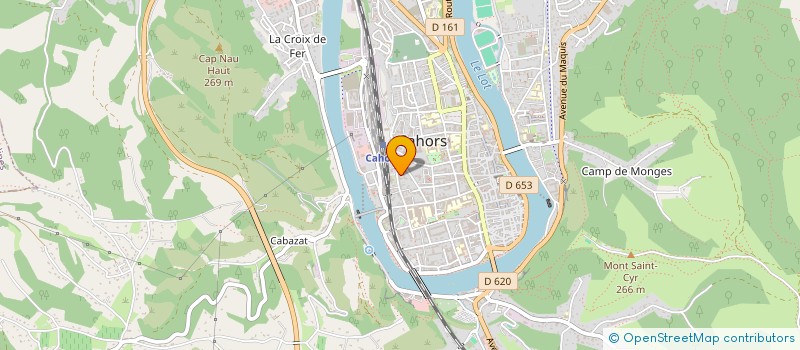 localisation de l'entreprise ASS ELEVEURS VOLAILLES LABEL ROUGE QUERC  CAHORS