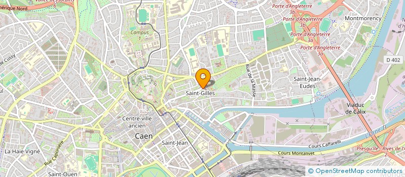 localisation de l'entreprise ASS ELUS FN BAS NORMANDIE ACTION MANCHE à CAEN
