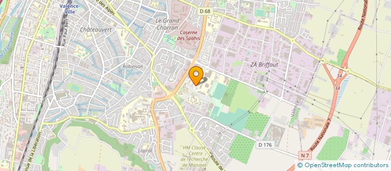 localisation de l'entreprise ASS EMB FERRO PORTES LES VALENCE à VALENCE