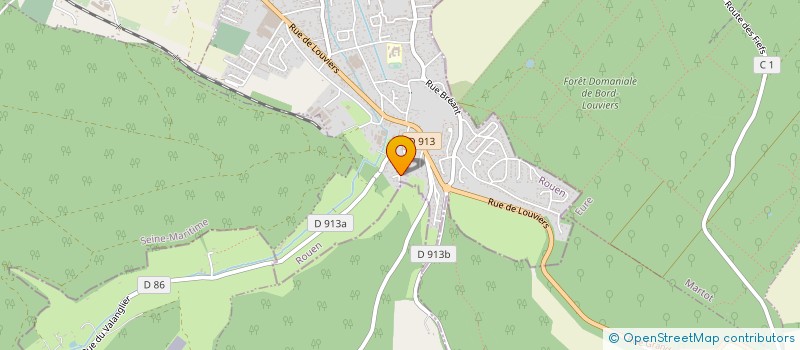 localisation de l'entreprise ASS EMMAUS DE LA VALLEE DE L'OISON à SAINT-PIERRE-LES-ELBEUF