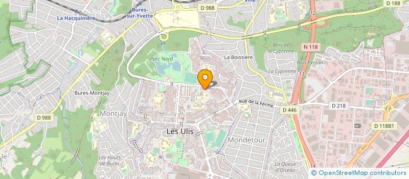 localisation de l'entreprise ASS EMMAUS ULIS FONDATEUR ABBE PIERRE à LES ULIS