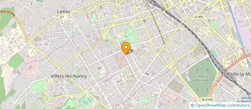 localisation de l'entreprise ASS EMPLOI CONJOINT PERSON ARMEE TERRE  NANCY