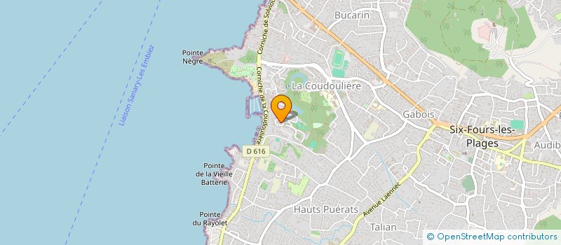 localisation de l'entreprise ASS EMPLOI CONSEIL à SIX-FOURS-LES-PLAGES