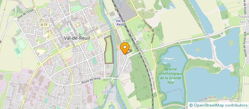 localisation de l'entreprise ASS EN FRANCE POUR LE DEVELOPPEMENT DU VILLAGE DE NKONGA  VAL-DE-REUIL