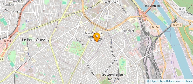 localisation de l'entreprise ASS ENFANCE ET JEUNESSE à ROUEN