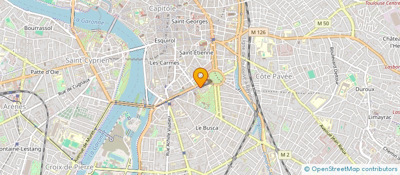 localisation de l'entreprise ASS ENQ MALADIES INFLAM CHRONIQ INTEST  TOULOUSE