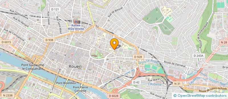 localisation de l'entreprise ASS ENSEIGN CONSERV CULTUR EVEIL ROUEN à ROUEN