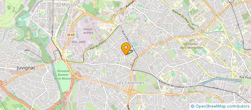 localisation de l'entreprise ASS ENSEIGN DEVEL INGENIERIE INFORMATIQ à MONTPELLIER