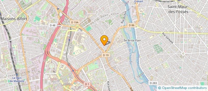 localisation de l'entreprise ASS ENSEIGN POST-UNIVE FORMATIO MEDICALE à CRETEIL