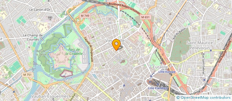 localisation de l'entreprise ASS ENSEIGN PROFESSIONNEL ET TECHNIQUE à LILLE