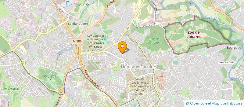 localisation de l'entreprise ASS ENSEIGN RECHER ENDOCRINO METABOLISME à MONTPELLIER