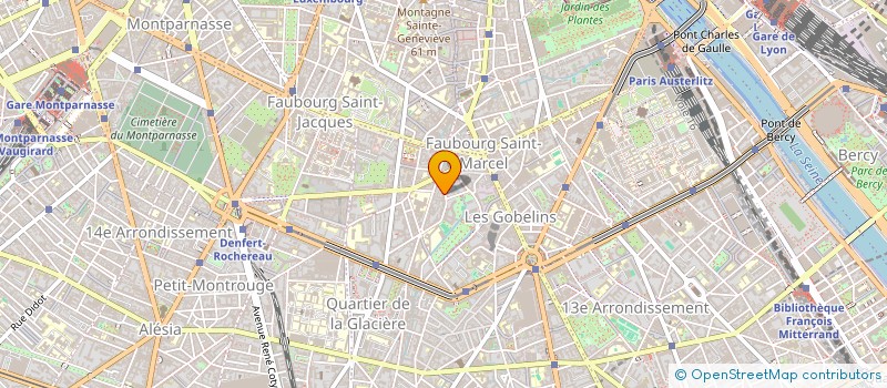 localisation de l'entreprise ASS ENSEIGNEMENT COMPLEMENT GYNECOLOGIE  PARIS