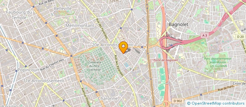 localisation de l'entreprise ASS ENSEIGNEMENT ET FORMATION DES JEUNES à PARIS