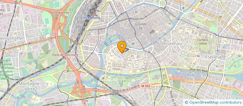localisation de l'entreprise ASS ENSEIGNEMENT JAPONAIS ALSACE à STRASBOURG