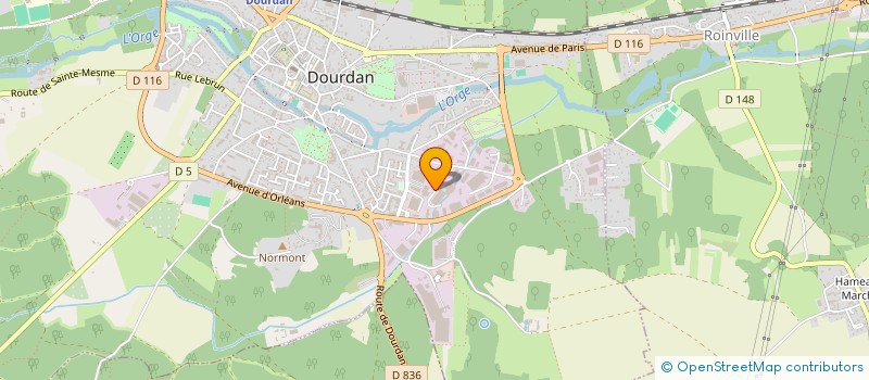 localisation de l'entreprise ASS ENTENTE SPORT STE MESME CORBREUSE à CORBREUSE
