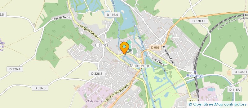 localisation de l'entreprise ASS ENTENTE SPORTIVE-GYM ARTISTIQUE à PIERRES