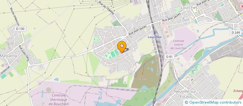 localisation de l'entreprise ASS ENTR AIDE ET SOLIDARITE à ROEULX
