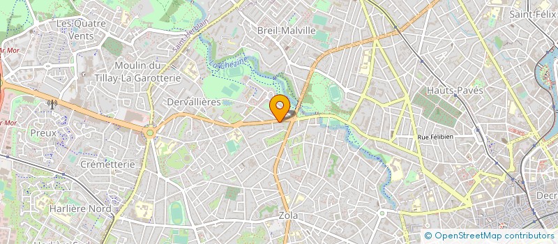 localisation de l'entreprise ASS ENTR AIDE STE JEANNE D ARC à NANTES