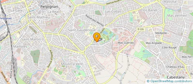 localisation de l'entreprise ASS ENTR'AIDES ROUSSILLON à PERPIGNAN