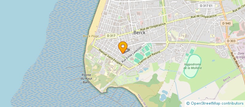 localisation de l'entreprise ASS ENTR MALADES TRAUMATISES CRANIENS à BERCK