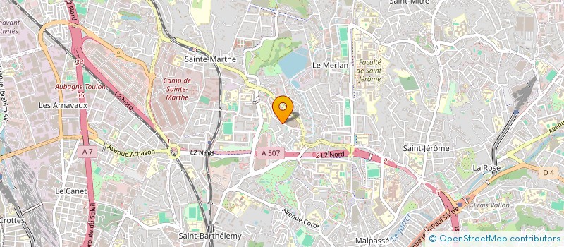 localisation de l'entreprise ASS ENTRAID SCOLAIRE ET CULTURELLE FLAMANDS à MARSEILLE
