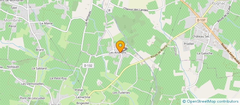 localisation de l'entreprise ASS ENTRAIDE AUX PERSONNES NECESSITEUSES à BAYON-SUR-GIRONDE