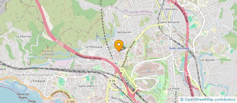 localisation de l'entreprise ASS ENTRAIDE COMORIENS EN FRANCE à MARSEILLE