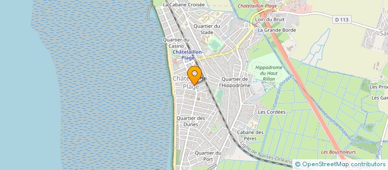 localisation de l'entreprise ASS ENTRAIDE ET SOLIDARITE à CHATELAILLON-PLAGE