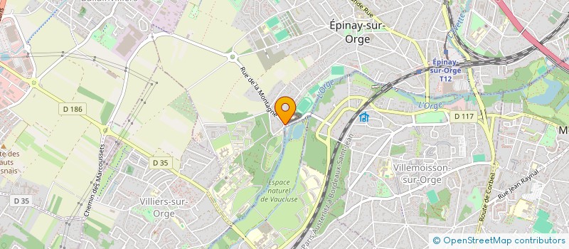 localisation de l'entreprise ASS ENTRAIDE ET SOLIDARITE à EPINAY-SUR-ORGE