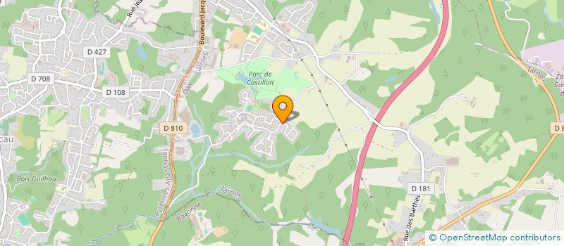 localisation de l'entreprise ASS ENTRAIDE LOISIRS MAISON ENFANTS à TARNOS