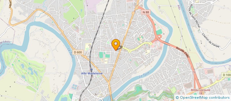 localisation de l'entreprise ASS ENTRAIDE MUSICIENS AMATEURS DEBUTANT à ALBI