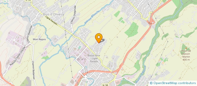 localisation de l'entreprise ASS ENTRAIDE PROTESTANTE PARTAGE à SAINT-PIERRE