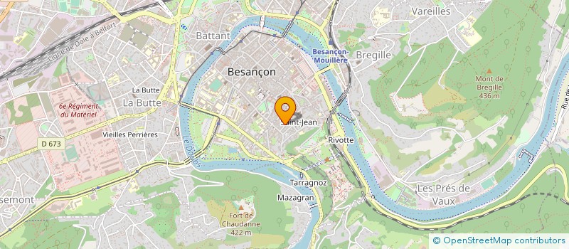 localisation de l'entreprise ASS ENTRAIDE PUPILLES ANCIENS PUPIL ETAT à BESANCON