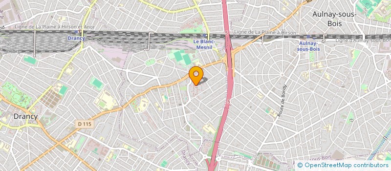 localisation de l'entreprise ASS ENTRAIDE SOC & CULT DE KARONCAN à LE BLANC-MESNIL