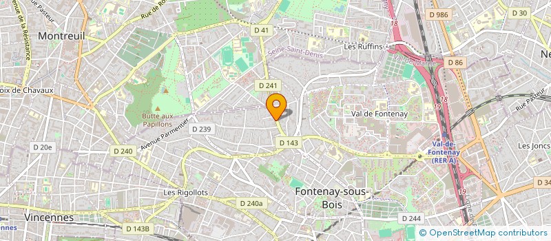 localisation de l'entreprise ASS ENVIE DE VOUS DIRE à FONTENAY-SOUS-BOIS