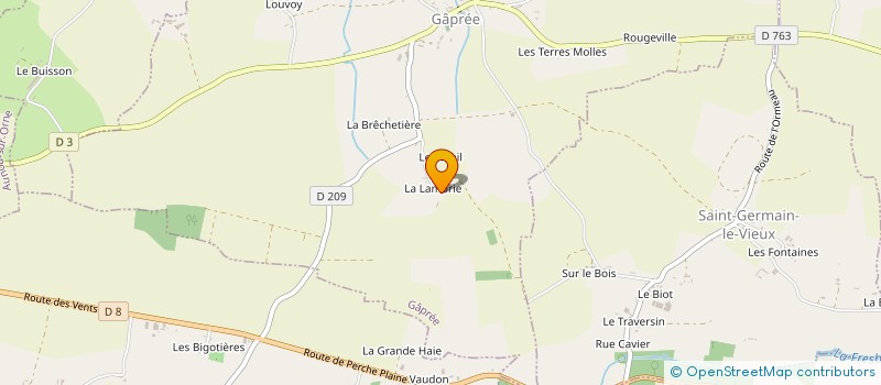 localisation de l'entreprise ASS ENVIR TOURIS CULTUR CANTON COURTOMER à GAPREE