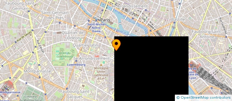 localisation de l'entreprise ASS ENVIRONNEMENT ET TERRITOIRES  PARIS