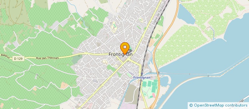 localisation de l'entreprise ASS EPANOUISSEMENT DU NOUVEL AGE à FRONTIGNAN