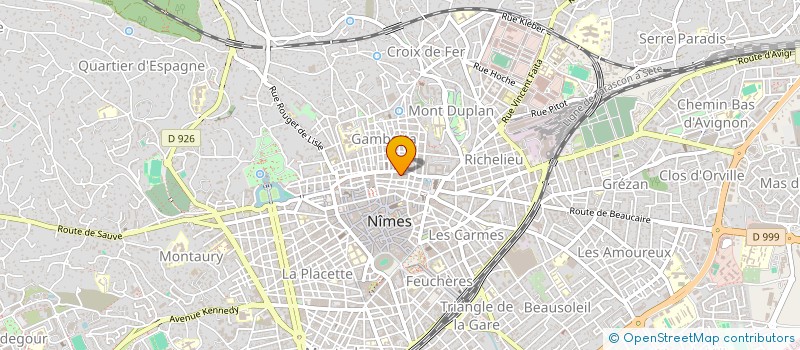 localisation de l'entreprise ASS EPANOUISSEMENT PETITS ENFANTS à NIMES