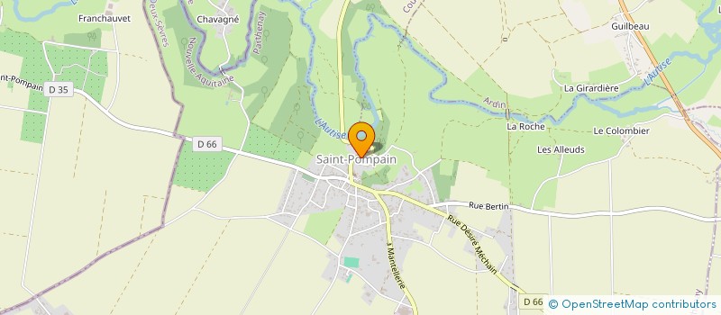 localisation de l'entreprise ASS  EQUESTRE DU VAL D AUTIZE  ARDIN